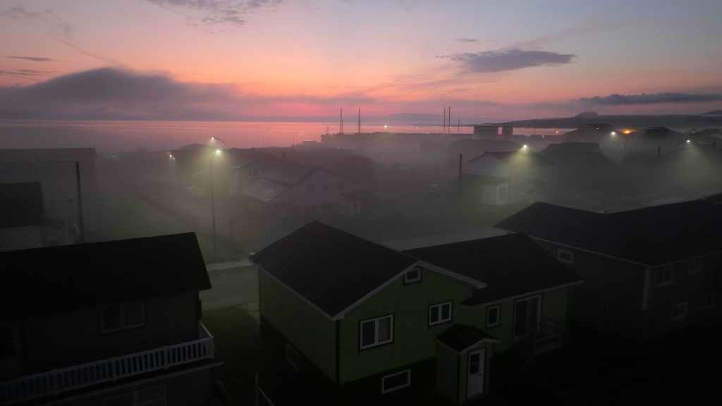 Miquelon in Morning Mist