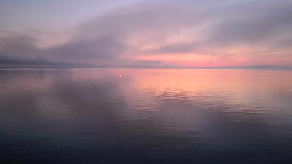 Miquelon in Early Morning Mist