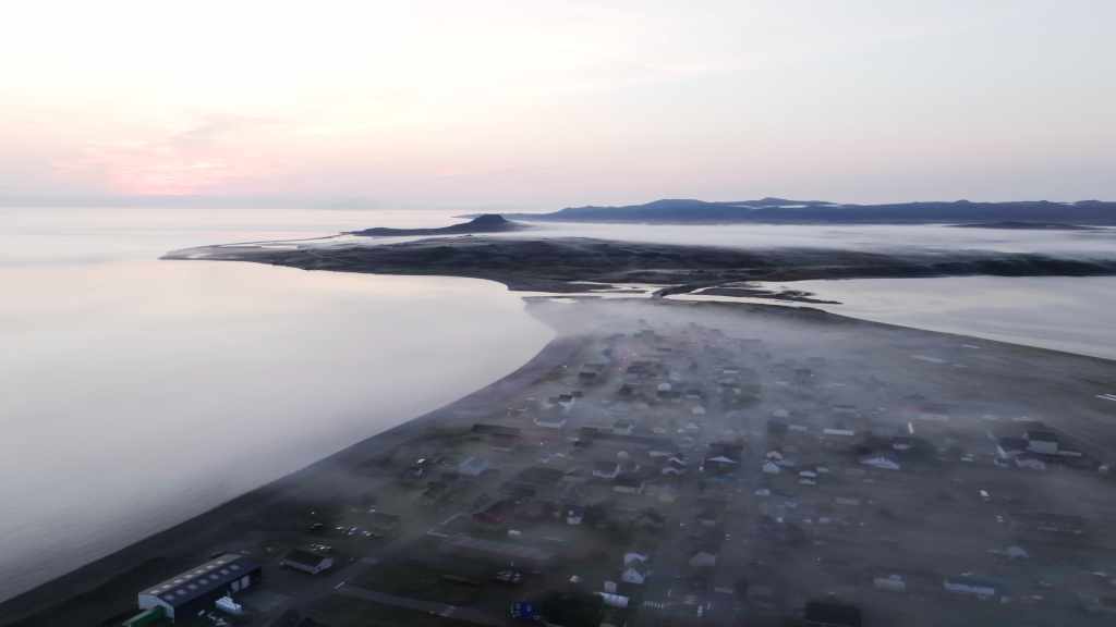 Miquelon in Morning Mist