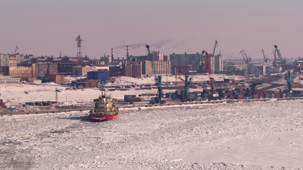 Dudinka on the Yenisei River