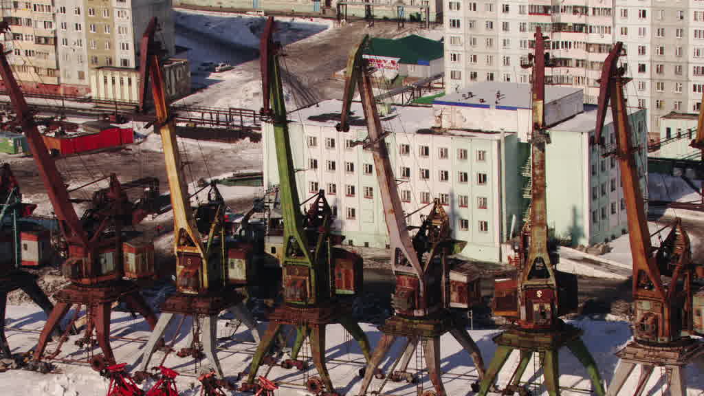 Dudinka on the Yenisei River